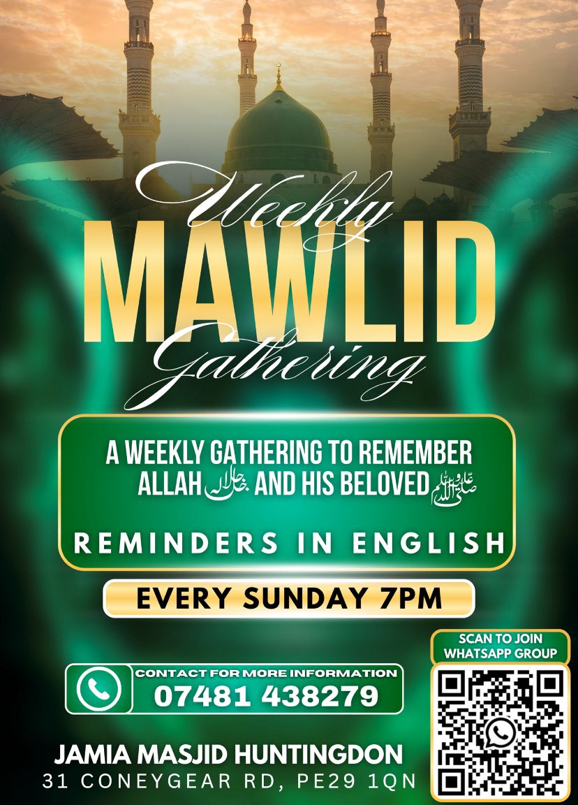 Mawlid Event Poster